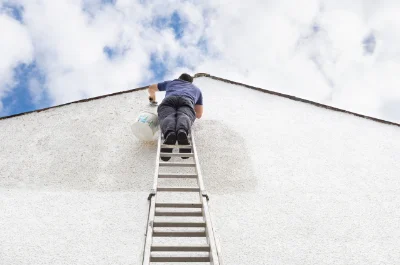 Peinture extérieure à la Chapelle-aux-Choux — façades et ravalement